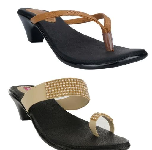 Checkout this latest Heels & Sandals
Product Name: *Relaxed Synthetic Trendy Women Heels & Sandals*
Material: Synthetic
Sole Material: PVC
Fastening & Back Detail: Slip-On
Pattern: Solid
Multipack: 2
Sizes: 
IND-4 (Foot Length Size: 24.4 cm) 
IND-5 (Foot Length Size: 25.4 cm) 
IND-6 (Foot Length Size: 26 cm) 
IND-7 (Foot Length Size: 27 cm) 
IND-8 (Foot Length Size: 29.9 cm) 
Country of Origin: India
Easy Returns Available In Case Of Any Issue


Catalog Rating: ★3.5 (6)

Catalog Name: Relaxed Synthetic Trendy Women Heels & Sandals
CatalogID_3737816
C75-SC1061
Code: 215-18373917-8361