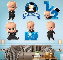 ZYOZI Boss Baby Girl Party for Boss Pink Girl Cake Toppers Baby Shower  Theme Party Cake Toppers Boss Baby Girl Happy Birthday Party Decoration  Cake