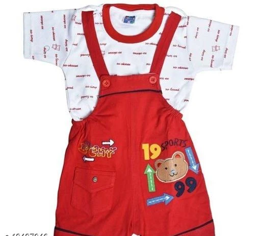 Checkout this latest Dungarees
Product Name: *Cutiepie Stylish Boys Dungarees & Jumpsuits*
Fabric: Cotton
Sizes: 
1-2 Years
Country of Origin: India
Easy Returns Available In Case Of Any Issue


SKU: bE5qKuPJ
Supplier Name: URVI TEXTILES

Code: 057-18487046-0702

Catalog Name: Princess Stylish Boys Dungarees & Jumpsuits
CatalogID_3765148
M10-C32-SC2170