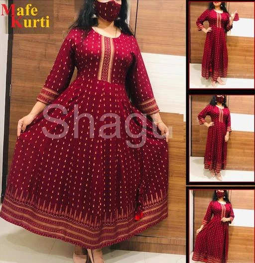 Checkout this latest Kurtis
Product Name: *Aagam Voguish Kurtis*
Fabric: Rayon
Sleeve Length: Three-Quarter Sleeves
Pattern: Printed
Combo of: Single
Sizes:
M (Bust Size: 38 in, Size Length: 50 in) 
Country of Origin: India
Easy Returns Available In Case Of Any Issue


SKU: mafe_RedIkatprintgown00001
Supplier Name: COLOUR BLOCK

Code: 243-18528093-6231

Catalog Name: Aagam Voguish Kurtis
CatalogID_3776223
M03-C03-SC1001