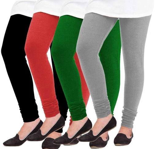  Pyc Woolen Leggings For Women Winter Bottom Wear Combo Pack Of 4