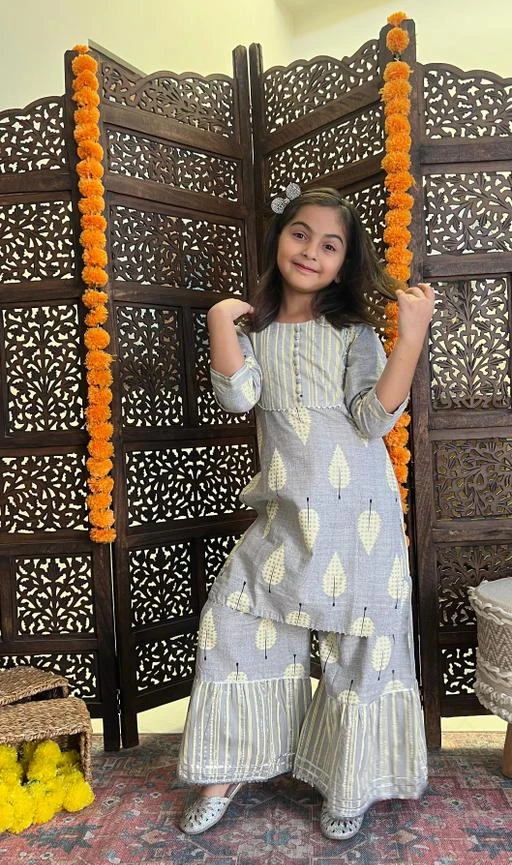 Kids hot sale cotton kurti