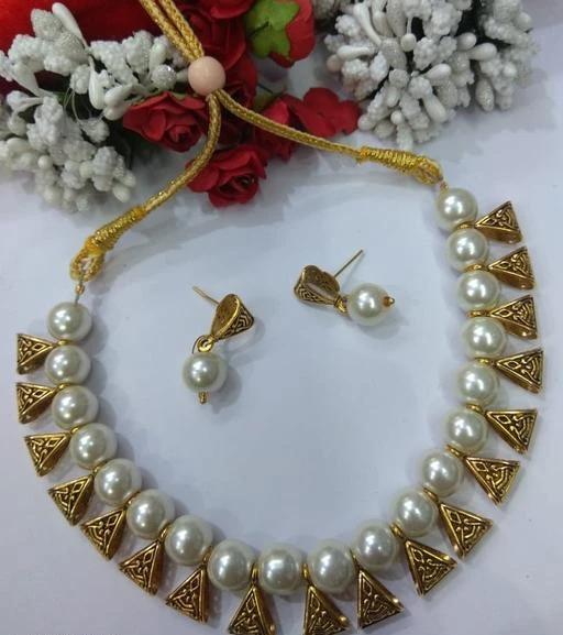 Checkout this latest Jewellery Set
Product Name: *Allure Graceful Jewellery Sets*
Base Metal: Alloy
Plating: Oxidised Gold
Stone Type: Ruby
Type: Necklace and Earrings
Net Quantity (N): 1
Country of Origin: India
Easy Returns Available In Case Of Any Issue


SKU: 1890_Loop_White
Supplier Name: Joypur Sales

Code: 011-18620182-324

Catalog Name: Kempu stone or Ruby jewellery Elite Beautiful Jewellery Sets
CatalogID_3799748
M05-C11-SC1093