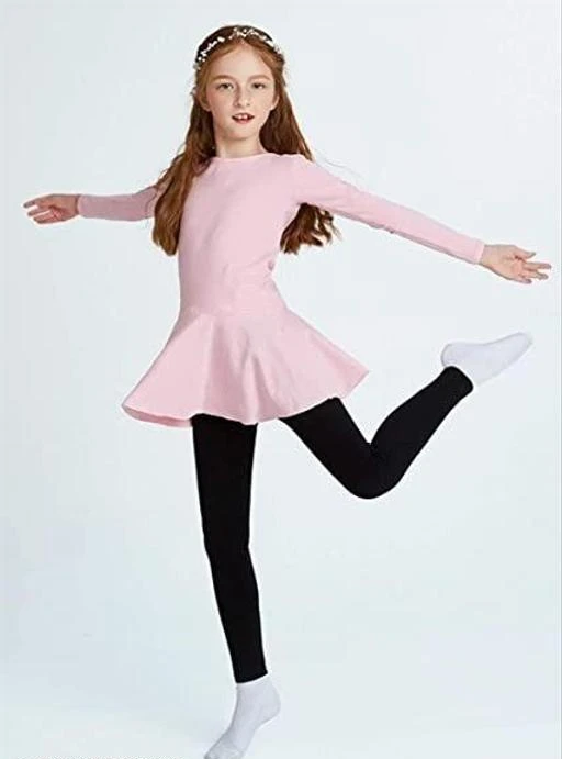 Kids Girls Smooth Warm School Children's Stockings thermal leggings,  fleece-lined thick trousers, cotton leggings, Winter