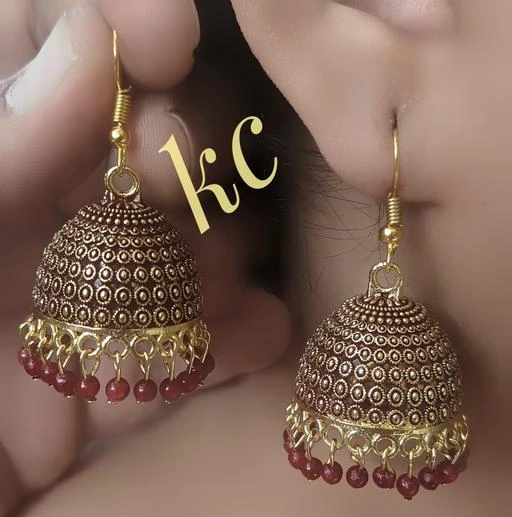 Checkout this latest Earrings & Studs
Product Name: *Earring Jumkhi*
Base Metal: Alloy
Plating: Gold Plated
Stone Type: Artificial Stones & Beads
Sizing: Non-Adjustable
Type: Jhumkhas
Multipack: 1
Country of Origin: India
Easy Returns Available In Case Of Any Issue


Catalog Rating: ★4.4 (91)

Catalog Name: Princess Fancy Earrings
CatalogID_3803662
C77-SC1091
Code: 031-18635216-804