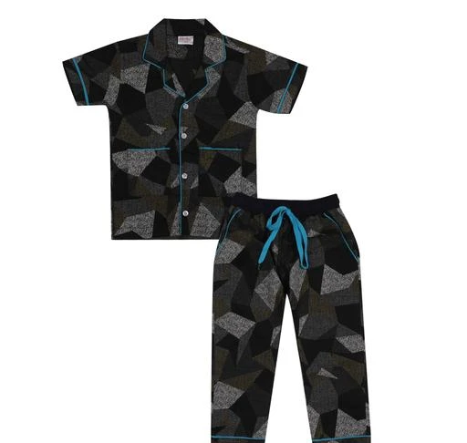 Checkout this latest Nightsuits
Product Name: *Unique Boys Nightsuits*
Top Fabric: Cotton
Bottom Fabric: Cotton
Sleeve Length: Short Sleeves
Top Type: Shirt
Bottom Type: Pajamas
Top Pattern: Printed
Bottom Pattern: Printed
Net Quantity (N): 1
Sizes: 
2-3 Years (Top Chest Size: 26 in, Top Length Size: 16 in, Bottom Waist Size: 19 in, Bottom Length Size: 22 in) 
Easy Returns Available In Case Of Any Issue


SKU: SM-00591UNISEX
Supplier Name: Shopmozo Enterprises

Code: 785-18735534-5571

Catalog Name: Unique Boys Nightsuits
CatalogID_3827495
M10-C32-SC1183