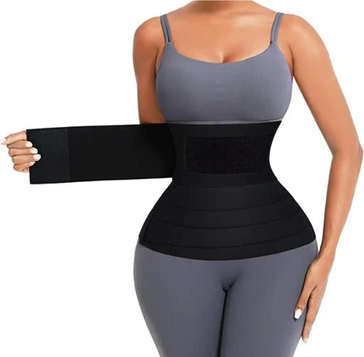 Waist Belt Elastic Band Weight Loss Flat Belly Belt Body Shaper Abdominal  Belt After Delivery for Tummy Reduction Tummy Wrap Waist Trainer Shapewear