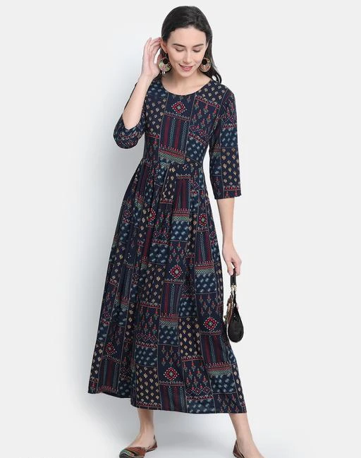 Checkout this latest Kurtis
Product Name: *Popmantra Women's Viscose Rayon Navy Blue Color Printed Anarkali Kurta*
Fabric: Viscose Rayon
Sleeve Length: Three-Quarter Sleeves
Pattern: Printed
Combo of: Single
Sizes:
S (Bust Size: 36 in, Size Length: 50 in) 
M (Bust Size: 38 in, Size Length: 50 in) 
L (Bust Size: 40 in, Size Length: 50 in) 
XL (Bust Size: 42 in, Size Length: 50 in) 
XXL (Bust Size: 44 in, Size Length: 50 in) 
Country of Origin: India
Easy Returns Available In Case Of Any Issue


SKU: RE-PM-530192
Supplier Name: OSWAL INTERNATIONAL

Code: 065-18778213-8412

Catalog Name: Women Viscose Rayon Pleated Printed Mustard Kurti
CatalogID_3838794
M03-C03-SC1001