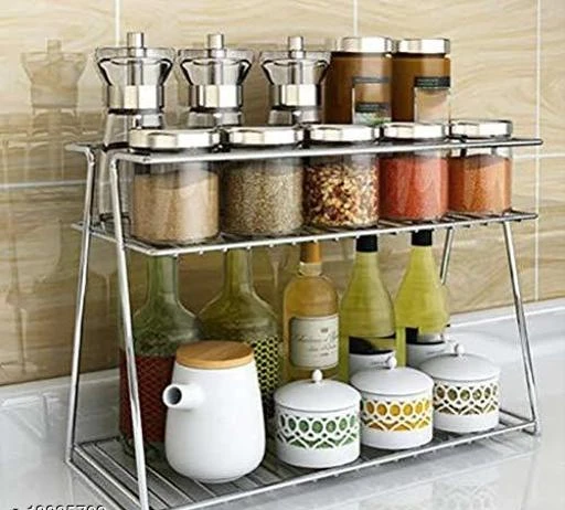 Checkout this latest Utensil Holders & Organizers_500-1000
Product Name: *Modern Racks & Holders*
Material: Stainless Steel
Pack: Pack of 1
Length: 24 cm
Breadth: 18 cm
Height: 10 cm
Sizes: 
Free Size (Length Size: 1.5 ft Width Size: 1.5 ft Height Size: 1 ft)
Country of Origin: India
Easy Returns Available In Case Of Any Issue


SKU: 2 tier ss-trolley-organiser
Supplier Name: NAVYA ENTERPRISES

Code: 503-18835709-7911

Catalog Name: Modern Racks & Holders
CatalogID_3853271
M08-C23-SC1640