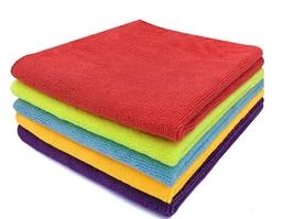 UNCOMMON Kitchen Microfibre Cleaning Clothes, Highly Absorbent, Very Soft,  Multi-Purpose Wash Cloth for Kitchen, Car, Window, Stainless Steel,  Silverware, Pack of 8 (ReUsable, 27*16 cms) Multicolor Cloth Napkins - Buy  UNCOMMON Kitchen
