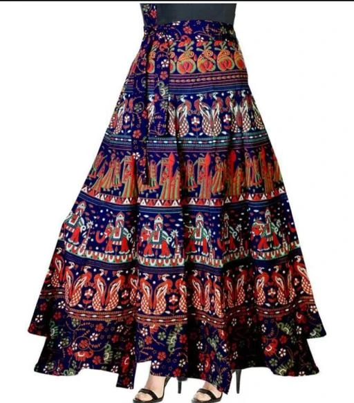Checkout this latest Skirts
Product Name: *Women Printed Wrap Around Blue Skirt*
Fabric: Cotton
Net Quantity (N): 1
Sizes: 
26, 28, 30, 32, 34, 36, 38, 40, 42, 44, Free Size (Waist Size: 44 in, Length Size: 37 in) 
Country of Origin: India
Easy Returns Available In Case Of Any Issue


SKU: IS-0190
Supplier Name: SAUCHIK

Code: 543-18942971-888

Catalog Name: Fancy Glamarous Women Western Skirts
CatalogID_3880236
M03-C06-SC1013