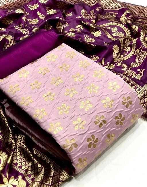 banarasi silk salwar suit