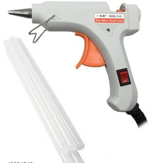 Checkout this latest Other Home Improvement Tools
Product Name: *Gunstick 20W With 5 Glue Sticks Hot Melt Glue Gun White Color*
Product Name: Gunstick 20W With 5 Glue Sticks Hot Melt Glue Gun White Color
Material: Plastic
Net Quantity (N): Pack of 1
Product Breadth: 12 cm
Product Length: 22 cm
Product Height: 8 cm
Product Type: Glue gun
Capacity: 1 
Country of Origin: India
Easy Returns Available In Case Of Any Issue


SKU: Gunstick white Glue Gun 20W With 5 Glue Sticks
Supplier Name: CHHAVI ENTERPRISES

Code: 212-19094343-018

Catalog Name: Useful Plastic Glue gun Home Improvement Tools
CatalogID_3916805
M08-C26-SC2060