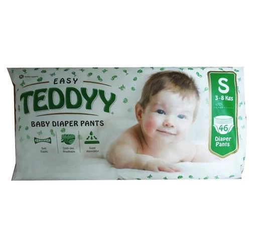 Teddyy Easy Baby Diaper Pants Small Buy packet of 78 diapers at best price  in India  1mg