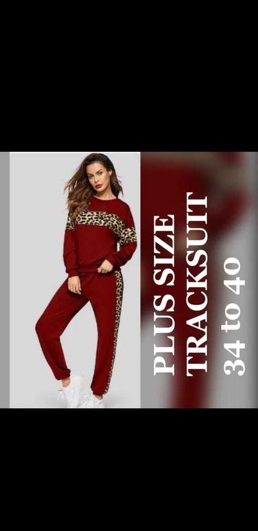 Checkout this latest Top & Bottom Sets
Product Name: *Classic Latest Women Top & Bottom Sets*
Top Fabric: Cotton Blend
Bottom Fabric: Cotton Blend
Sleeve Length: Long Sleeves
Net Quantity (N): 1
Sizes: 
XXS, XS, S, M (Top Bust Size: 34 in, Top Length Size: 23 in, Bottom Waist Size: 34 in, Bottom Length Size: 35 in) 
L (Top Bust Size: 36 in, Top Length Size: 23 in, Bottom Waist Size: 36 in, Bottom Length Size: 35 in) 
XL (Top Bust Size: 38 in, Top Length Size: 23 in, Bottom Waist Size: 38 in, Bottom Length Size: 35 in) 
XXL (Top Bust Size: 40 in, Top Length Size: 23 in, Bottom Waist Size: 40 in, Bottom Length Size: 35 in) 
TRENDY COMFY STYLISH  TRACK SUITS FOR WOMEN 
Country of Origin: India
Easy Returns Available In Case Of Any Issue


SKU: MAROON_TIGER_PATA_05540
Supplier Name: D.S.FASHION

Code: 025-19129311-3171

Catalog Name: Comfy Sensational Women Top & Bottom Sets
CatalogID_3926376
M04-C07-SC1290