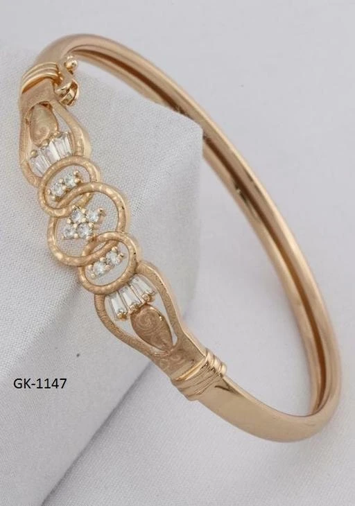 Custom Cuff Gold Bracelet