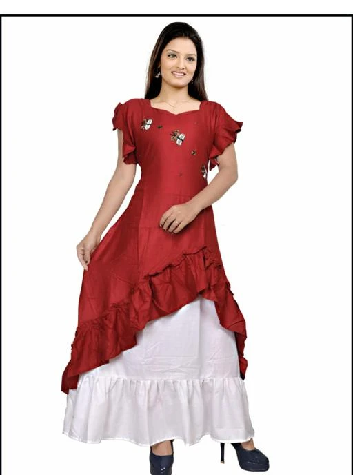 kurti short sleeves design