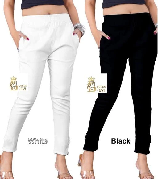  Black White Jeans Jeggings Kurti Pants Devi / Urbane