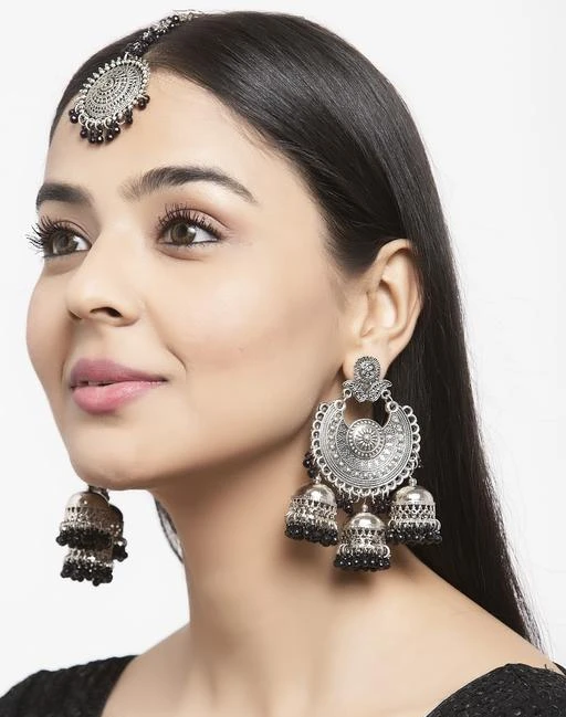 Checkout this latest Maangtika
Product Name: *Elite Graceful Maangtika*
Base Metal: Alloy
Plating: Oxidised Silver
Stone Type: Artificial Stones & Beads
Type: Chaand Tika
Multipack: 1
Sizes: Free Size
Country of Origin: India
Easy Returns Available In Case Of Any Issue


Catalog Rating: ★4.1 (100)

Catalog Name: Allure Charming Maangtika
CatalogID_3959214
C77-SC1100
Code: 181-19257294-765