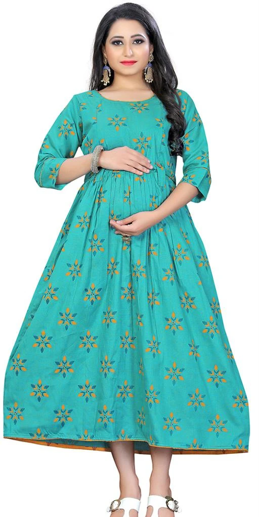 Checkout this latest Dresses
Product Name: *Stylish Elegant Women Maternity Feeding Dresses*
Fabric: Cotton
Sleeve Length: Three-Quarter Sleeves
Pattern: Printed
Net Quantity (N): 1
Sizes: 
M (Bust Size: 38 in, Length Size: 46 in, Hip Size: 40 in, Shoulder Size: 14 in, Waist Size: 34 in) 
L (Bust Size: 40 in, Length Size: 46 in, Hip Size: 42 in, Shoulder Size: 15 in, Waist Size: 36 in) 
XL (Bust Size: 42 in, Length Size: 46 in, Hip Size: 44 in, Shoulder Size: 15 in, Waist Size: 38 in) 
XXL (Bust Size: 44 in, Length Size: 46 in, Hip Size: 46 in, Shoulder Size: 16 in, Waist Size: 40 in) 
Country of Origin: India
Easy Returns Available In Case Of Any Issue


SKU: RUBI RAMA PANDRI
Supplier Name: FBA FAB

Code: 294-19295321-1941

Catalog Name: Pretty Elegant Women Maternity Feeding Dresses
CatalogID_3967954
M04-C53-SC1825