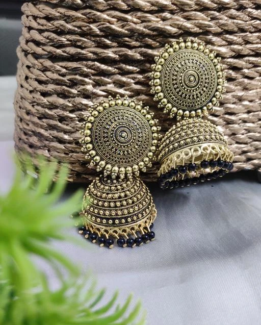 Checkout this latest Earrings & Studs
Product Name: *Elite Chic Earrings*
Base Metal: Alloy
Plating: Oxidised Gold
Stone Type: Artificial Beads
Type: Jhumkhas
Multipack: 1
Country of Origin: India
Easy Returns Available In Case Of Any Issue


SKU: B6h4gKd8
Supplier Name: SUBHAGALANKAR

Code: 571-19318537-345

Catalog Name: Allure Chic Earrings
CatalogID_3973761
M05-C11-SC1091