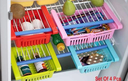 Checkout this latest Jars & Container_1000
Product Name: *Multipurpose Fridge Storage Tray*
Material: Plastic
Description: It Has 4 Pieces Of Multipurpose Fridge Storage Tray / Rack
Country of Origin: India
Easy Returns Available In Case Of Any Issue


Catalog Rating: ★3.9 (69)

Catalog Name: Elegant Home & Kitchen Utilities Vol 17
CatalogID_255007
C130-SC1428
Code: 712-1931976-744