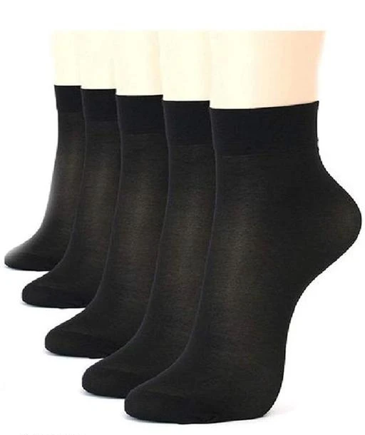 Checkout this latest Socks
Product Name: *Attractive Women's Multipack Black Socks*
Fabric: Nylon
Type: Regular
Pattern: Solid
Multipack: 5
Sizes: Free Size
Country of Origin: China
Easy Returns Available In Case Of Any Issue


SKU: BXuMl-fi
Supplier Name: ARS Enterprises

Code: 141-19494565-444

Catalog Name: Styles Unique Women Socks
CatalogID_4019583
M05-C13-SC1086