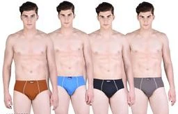 La Intimo Cotton Power Solid Brief for Men Innerwear | Antimicrobial  Underwear for Men