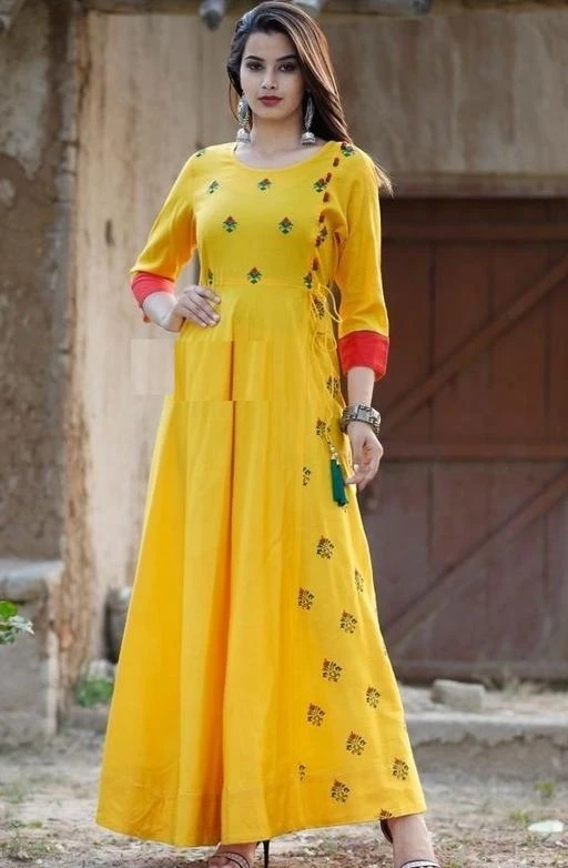 Checkout this latest Kurtis
Product Name: *Women Rayon Flared Printed Yellow Kurti*
Fabric: Rayon
Sleeve Length: Three-Quarter Sleeves
Pattern: Printed
Combo of: Single
Sizes:
M, L, XL, XXL
Country of Origin: India
Easy Returns Available In Case Of Any Issue


SKU: PE19A045 Mustard
Supplier Name: PRTH EXPORT

Code: 174-1953276-5121

Catalog Name: Women Rayon Flared Printed Yellow Kurti
CatalogID_257854
M03-C03-SC1001