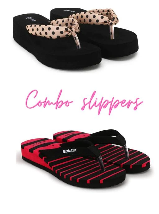  Adab Women Rubber Slipers Fashionable And Attractive