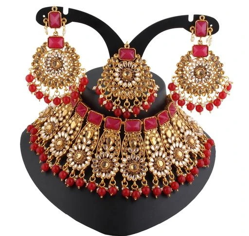 Checkout this latest Jewellery Set
Product Name: *Elite Unique Jewellery Sets*
Base Metal: Alloy
Plating: Gold Plated
Stone Type: Cubic Zirconia/American Diamond
Type: Necklace Earrings Maangtika
Multipack: 1
Easy Returns Available In Case Of Any Issue


SKU: 0683
Supplier Name: Jay Jewels

Code: 147-19738473-6222

Catalog Name: Elite Unique Jewellery Sets
CatalogID_4082268
M05-C11-SC1093