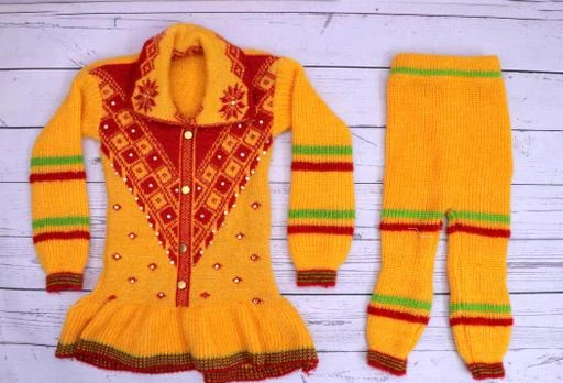 Cute Woolen Clothes for Baby Girls and Stylish Winter Wear