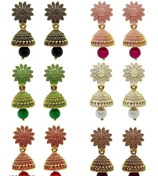 Checkout this latest Earrings & Studs
Product Name: *Elite Colorful Earrings*
Base Metal: Brass
Plating: No Plating
Stone Type: Artificial Stones & Beads
Sizing: Adjustable
Country of Origin: India
Easy Returns Available In Case Of Any Issue


SKU: Sun_flwr_6
Supplier Name: MONKDECOR

Code: 761-19860438-096

Catalog Name: Elite Graceful Earrings
CatalogID_4112285
M05-C11-SC1091