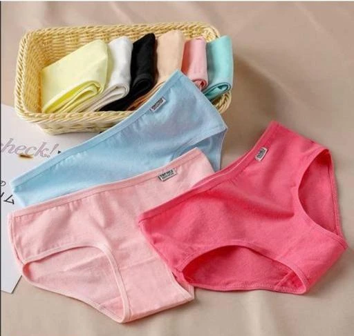 PACK OFF 3 ) Panty Set for Women, Ice Silk Panty Seamless Hipster