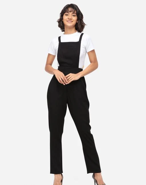 Checkout this latest Jumpsuits
Product Name: *Trendy Retro Women Jumpsuits*
Fabric: Cotton Blend
Sleeve Length: Short Sleeves
Pattern: Solid
Multipack: 1
Sizes: 
S (Bust Size: 32 in, Length Size: 54 in, Waist Size: 28 in) 
M (Bust Size: 34 in, Length Size: 54 in, Waist Size: 30 in) 
L (Bust Size: 36 in, Length Size: 54 in, Waist Size: 32 in) 
Country of Origin: India
Easy Returns Available In Case Of Any Issue



Catalog Name: Trendy Retro Women Jumpsuits
CatalogID_4146264
C79-SC1030
Code: 136-19994445-