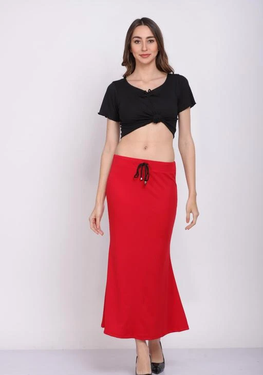 Womens Saree Shapewear - Red