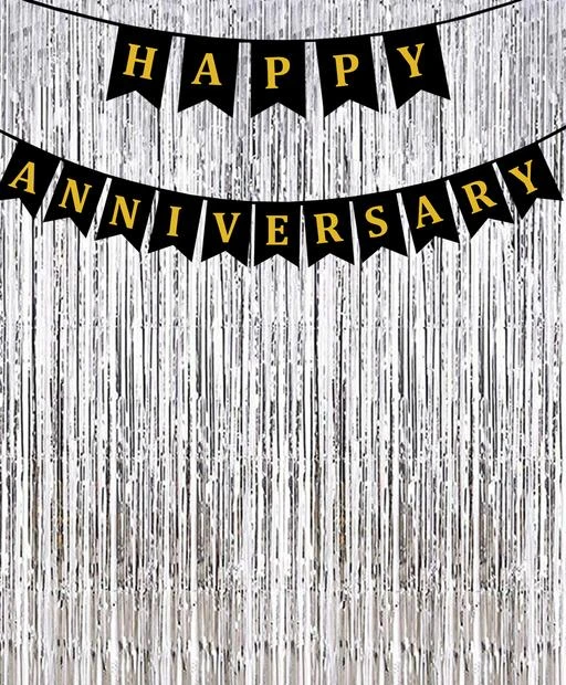 Checkout this latest Party Supplies
Product Name: *Style Secrets Black Happy Anniversary Banner with 2 Silver  3