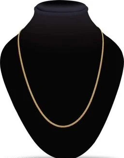 jonny 22 inch gold chain for man and woman. Rose gold plated chain