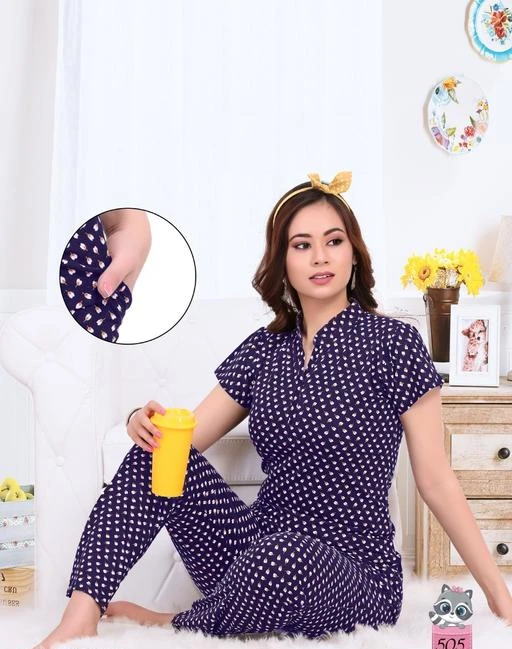 Buy Frangipani Kids Cotton Regular Fit Popsicle Party Print Kurta Style  Night Suit Pyjama Set 1011 Years at Amazonin