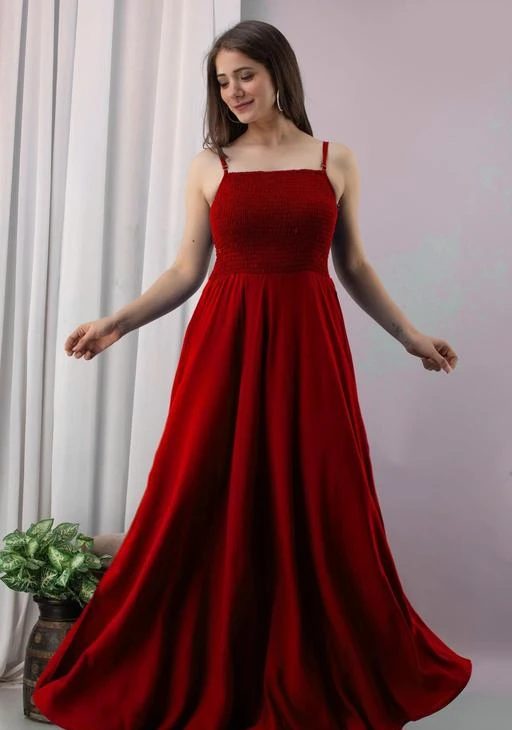 Beautiful best sale maroon dresses