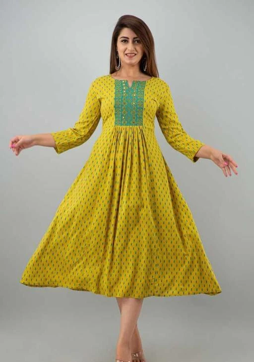 Anarkali style shops kurtis