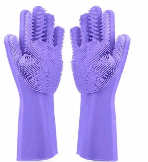Checkout this latest Cleaning Gloves
Product Name: *Silicon rubber brush Hand Cleaning safety dishwashing reusable long hand care protection good quality diswash cleaning bathroom toilet garden pet grooming safety cleaning unisex gloves *
Easy Returns Available In Case Of Any Issue


SKU: A149 1 Dishwash Purple
Supplier Name: FRIENDS CLUB

Code: 332-20540103-606

Catalog Name: Graceful Cleaning Gloves
CatalogID_4289800
M08-C26-SC1750