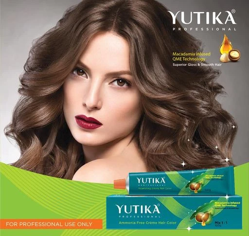  - Yutika Professional Creme Hair Color 100gm Dark Brown 30 / Yutika