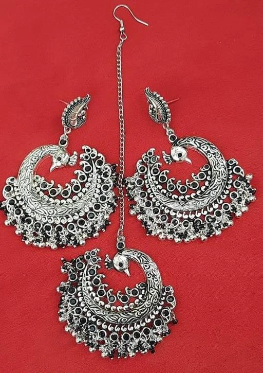 Checkout this latest Maangtika
Product Name: *German Silver oxidised plating peacock maangtikka with earring for women & girls - black color*
Base Metal: German Silver
Plating: Oxidised Silver
Stone Type: Artificial Stones & Beads
Type: Chaand Tika
Multipack: 2
Sizes: Free Size
Country of Origin: India
Easy Returns Available In Case Of Any Issue


Catalog Rating: ★4 (82)

Catalog Name: Sizzling Chunky Maangtika
CatalogID_4329714
C77-SC1100
Code: 372-20689596-738