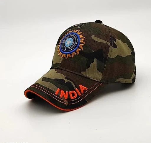 Checkout this latest Caps
Product Name: *Stylish Men Beige Baseball Cap Leather*
Material: Cotton
Type: Baseball Cap
Pattern: Solid
Size: Onesize
Net Quantity (N): 1
IT HAS 1 PIECE OF UNISEX CAP
Country of Origin: India
Easy Returns Available In Case Of Any Issue


SKU: INDIA ARMY EMBRODRY
Supplier Name: R.K Enterprise

Code: 912-20692174-994

Catalog Name: Alluring Men Caps
CatalogID_4330272
M05-C12-SC2128