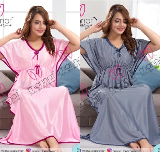 satin maxi nightdress