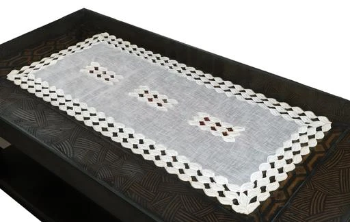 Checkout this latest Table Runners
Product Name: *Patti Border Centre Table Runner (Size-33x15 Inches.)Off White Color.*
No. of Pieces: 1
Pattern: Embroidery
Product Breadth: 15 
Product Length: 33 
Add Ons: No Add ons
Net Quantity (N): 1
Country of Origin: India
Easy Returns Available In Case Of Any Issue


SKU: TLTR440014
Supplier Name: MONKDECOR

Code: 445-20765673-7551

Catalog Name: Trendy Table Runner
CatalogID_4348434
M08-C23-SC1127