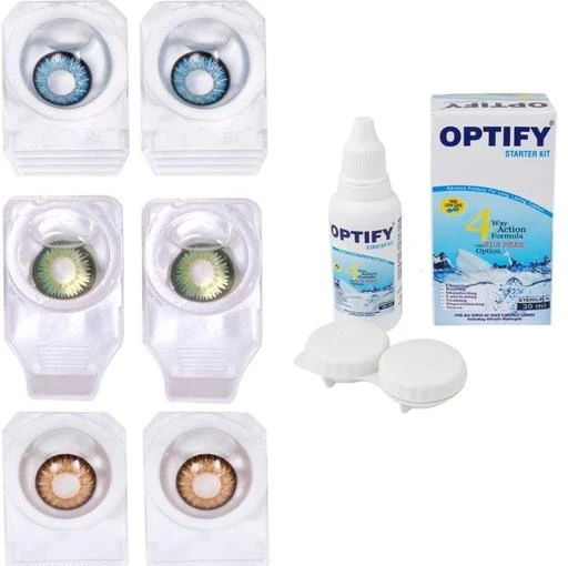 Checkout this latest Eye Lenses
Product Name: *3 Pair Blue, Green, Hazel 0 Power Monthly Contact Lens with Lens Storage Box & Solution*
Product Name: 3 Pair Blue, Green, Hazel 0 Power Monthly Contact Lens with Lens Storage Box & Solution
Lens Type: Color Lens
Spherical Power: 0 D
Cylendrical Power: 0 D
Color: Combo Of Different Color
Ideal For: Unisex
Disposability: 1 month
Net Quantity (N): 4
Country of Origin: India
Easy Returns Available In Case Of Any Issue


SKU: 477-Blue, Green, Hazel
Supplier Name: OPTIKRAFT

Code: 223-20796858-006

Catalog Name: Classy Eye Lenses
CatalogID_4355755
M07-C21-SC2121