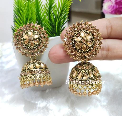 Checkout this latest Earrings & Studs
Product Name: *Princess Colorful Earrings*
Base Metal: Brass
Plating: Oxidised Gold
Stone Type: Artificial Beads
Type: Jhumkhas
Multipack: 1
Country of Origin: India
Easy Returns Available In Case Of Any Issue


SKU: TKfY02CX
Supplier Name: SUBHAGALANKAR

Code: 651-20826855-594

Catalog Name: Princess Chic Earrings
CatalogID_4361850
M05-C11-SC1091