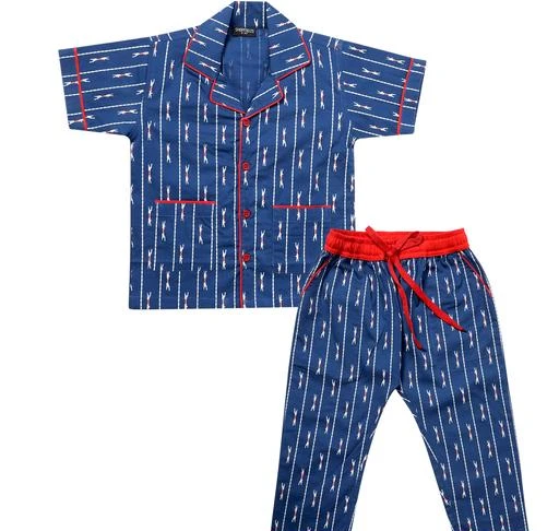 Checkout this latest Nightsuits
Product Name: *Unique Boys Nightsuits*
Top Fabric: Cotton
Bottom Fabric: Cotton
Sleeve Length: Short Sleeves
Top Type: Shirt
Bottom Type: Pajamas
Top Pattern: Printed
Bottom Pattern: Printed
Net Quantity (N): 1
Sizes: 
4-5 Years (Top Chest Size: 28 in, Top Length Size: 18 in, Bottom Waist Size: 21 in, Bottom Length Size: 24 in) 
Easy Returns Available In Case Of Any Issue


SKU: SM-00593UNISEX
Supplier Name: Shopmozo Enterprises

Code: 785-20831708-5571

Catalog Name: Unique Boys Nightsuits
CatalogID_4362914
M10-C32-SC1183